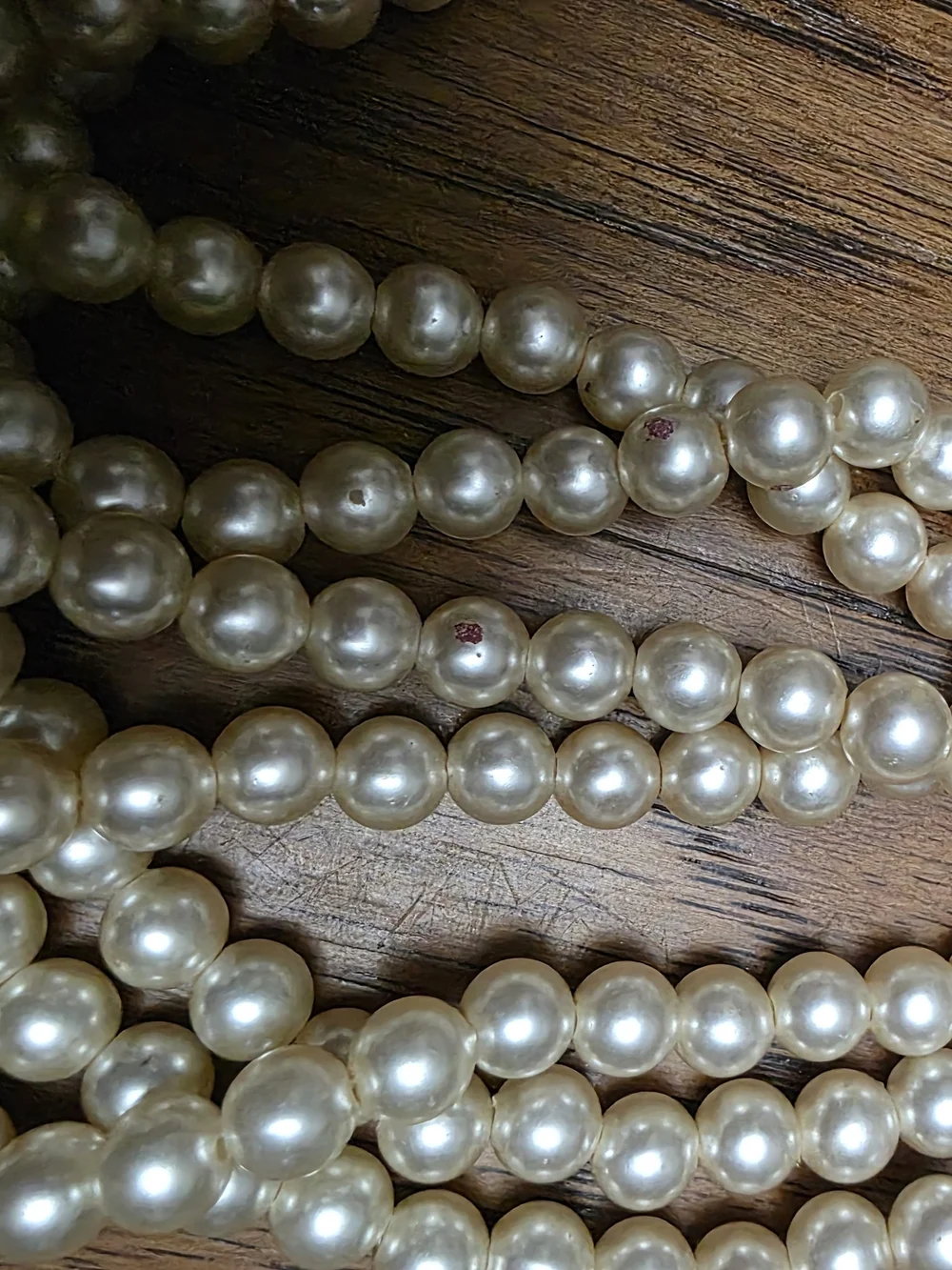 Multi-Strand Ivory Pearl Statement Necklace - Women Jewelry